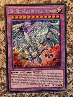 Yugioh 2020 The Dark Side of Dimensions Movie MVP1 Secret Rare 1st Edition MINT - Image 2