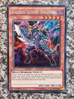 Yugioh 2020 The Dark Side of Dimensions Movie MVP1 Secret Rare 1st Edition MINT - Image 3