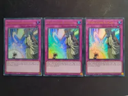 3x Yu-Gi-Oh! RA02-DE079 Feierlicher Schlag Ultra Rare NM 1st - Image 1