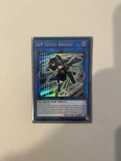 Yugioh S:P Little Knight RA03-EN049 Ultra Rare 1st Ed NM - Image 1