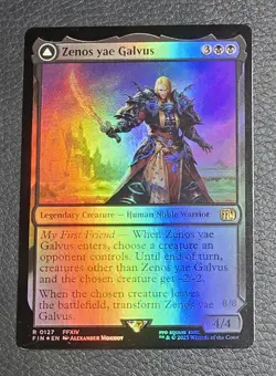 Zenos yae Galvus Final Fantasy Foil MTG NM Magic Card - Image 1