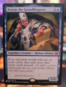 Bruvac the Grandiloquent Jumpstart Mythic Card Regular NM Condition 010/078 JMP - Image 1