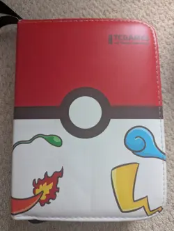 Pokemon Card Bundle 417 Cards Pluse Binder Plus 1 Jumbo Card - Image 1
