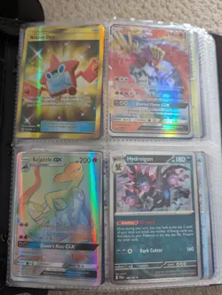 Pokemon Card Bundle 417 Cards Pluse Binder Plus 1 Jumbo Card - Image 2