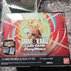 Dragon Ball Super Card Game New Adventure Booster Box Fusion World FB05 - Image 1