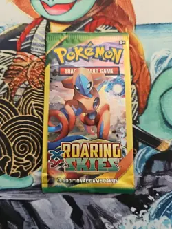 Pokemon XY Roaring Skies 3 Card Mini Booster Packs Complete Art Set Lot of 4 - Image 3