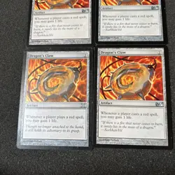 Dragon's Claw Magic The Gathering Mtg Artifact Card 4 - Image 3