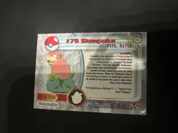 #79 Slowpoke - Pokemon Topps Silver Holo Card - Image 3