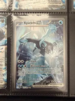 Kyurem EX 165/086 Pokemon Black Bolt Special Illustration Rare Card NM/M - Image 1