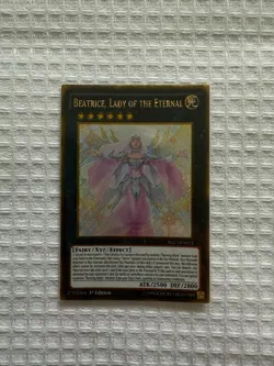 Beatrice, Lady of the Eternal PGL3-EN021 Gold Secret 1st EditionYuGiOh Card - Image 1