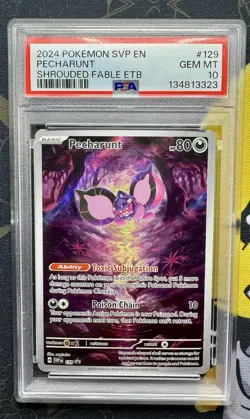 Pecharunt 129 Sv: Scarlet & Violet Promo Cards Holo - Image 1