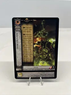Warhammer 40k CCG Dark Millennium Dark Crusade Special Promo Insert Card - Image 1