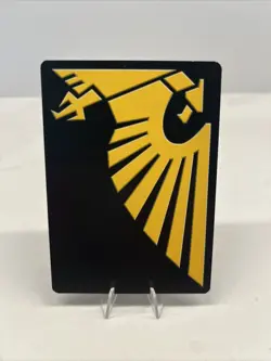 Warhammer 40k CCG Dark Millennium Dark Crusade Special Promo Insert Card - Image 2