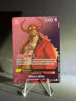 Who's.Who (Tournament Pack Vol. 3) [Winner] - One Piece Promotion Cards (OP-PR) - Image 1