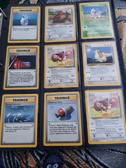WOTC vintage pokemon card lot non holos base, fossil, jungle for complete sets - Image 3