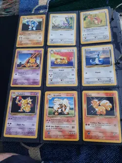 WOTC vintage pokemon card lot non holos base, fossil, jungle for complete sets - Image 4