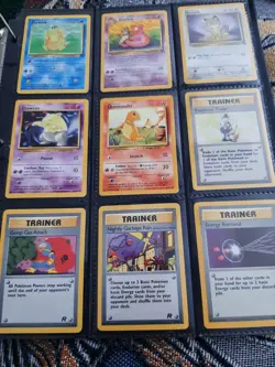 WOTC vintage pokemon card lot non holos base, fossil, jungle for complete sets - Image 5
