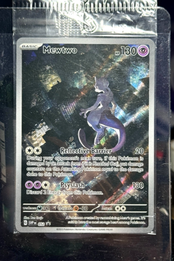 Pokemon Mewtwo 052 Sv: Scarlet & Violet 151 UPC Promo Card SEALED - Image 1