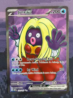 Jynx ex 191/165 Pokemon 151 Ultra Rare Near Mint Card NM - Image 1