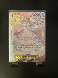 Charlotte Pudding OP03-112 SP Alt Art Two Legends OP-08 ONE PIECE Card English - Image 1