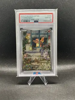 Charmander 044 Sv: Scarlet & Violet Promo Cards Holo PSA 10 - Image 1