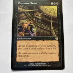 Phyrexian Arena Magic: The Gathering Card Enchantment - Image 1