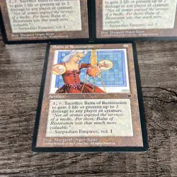 Balm of Restoration Fallen Empires Artifact Rare MTG Magic the Gathering 3 - Image 2