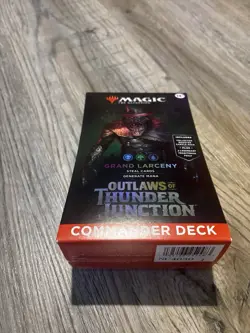 MTG Outlaws of Thunder Junction: Commander Deck - Grand Larceny Brand New Sealed - Image 1