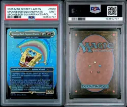SpongeBob SquarePants - (Rainbow Foil) Secret Lair Drop Foil PSA 9 - Image 3