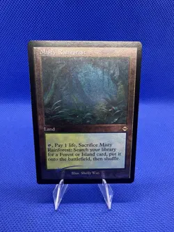 Misty Rainforest (Retro Frame) (Foil Etched) Modern Horizons 2 Foil - Image 1