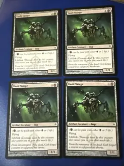 Vault Skirge X4 New Phyrexia Ex Condition See Pics Front Back - Image 1