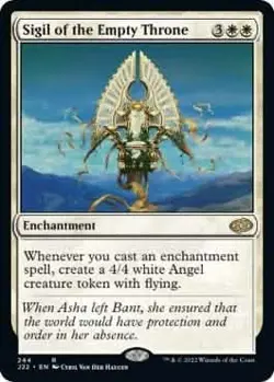 Sigil of the Empty Throne [Jumpstart 2022] Near Mint - Image 1