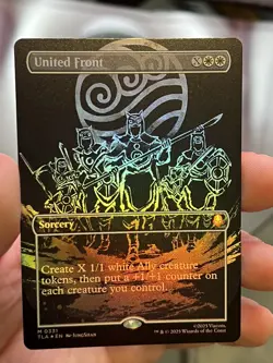 MTG ~ United Front (Borderless) FOIL #331 Avatar: The Last Airbender : NM/M - Image 1