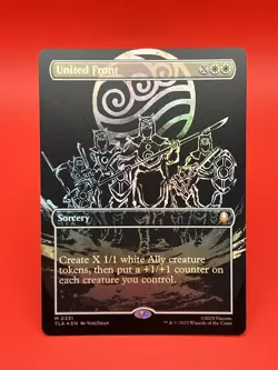 MTG ~ United Front (Borderless) FOIL #331 Avatar: The Last Airbender : NM/M - Image 2