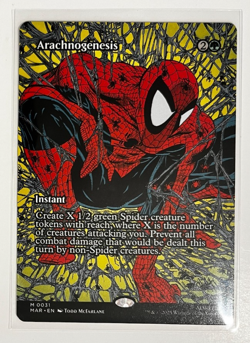 MTG - Spider-man - MAR - Arachnogenesis - Mythic 0031 - Image 1