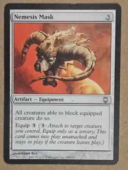 Nemesis Mask - Darksteel - Lightly Played close to NM | MTG - Image 1