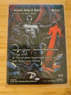 MTG Venom, King in Black - Skithiryx, the Blight Dragon (Borderless) Spider-Man - Image 1