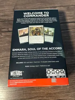 Starter Commander Deck - Token Triumph MTG Brand New Sealed - Image 3