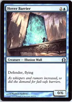 Hover Barrier U Return to Ravnica 40 LP Magic - Image 1