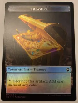 1 x Rabbit Token - Commander Legends: Battle for Baldur's Gate - Foil - MTG - Image 3