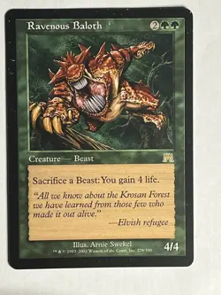 MTG - Ravenous Baloth - Onslaught - Reg EN (LP) - Image 1
