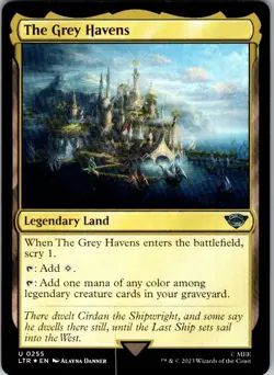 Magic | LTR | The Grey Havens | 255 | Foil | NM - Image 1