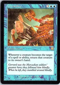 Cowardice R Mercadian Masques 70 LP Magic - Image 1