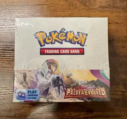 Paldea Evolved Booster Box - Factory Sealed - Pokemon TCG - Image 1
