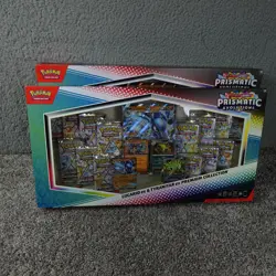Pokemon TCG Prismatic Evolutions Lucario Ex + Tyranitar Ex Premium Collection X2 - Image 1