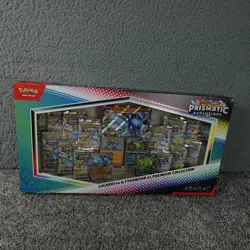 Pokemon TCG Prismatic Evolutions Lucario Ex + Tyranitar Ex Premium Collection X2 - Image 3