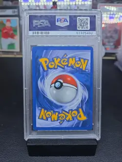 PSA 6 Graded Pokemon Erika's Vileplume Gym Heroes 5/132 Orb Holo Rare - Image 2