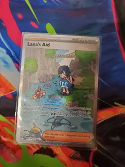 Pokemon Twilight Masquerade - Lana's Aid Special Illustration Rare (219/167) NM - Image 1