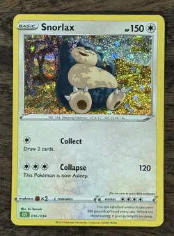 😴 Snorlax CLV 016/034 😴 - Pokemon TCG Classic Collection - NM Pack Fresh - Image 1