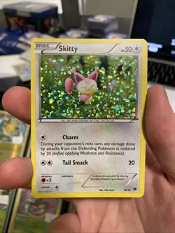 Skitty 12/12 McDonald’s Promo 2015 Pokemon Confetti Holo 012/012 - Image 1